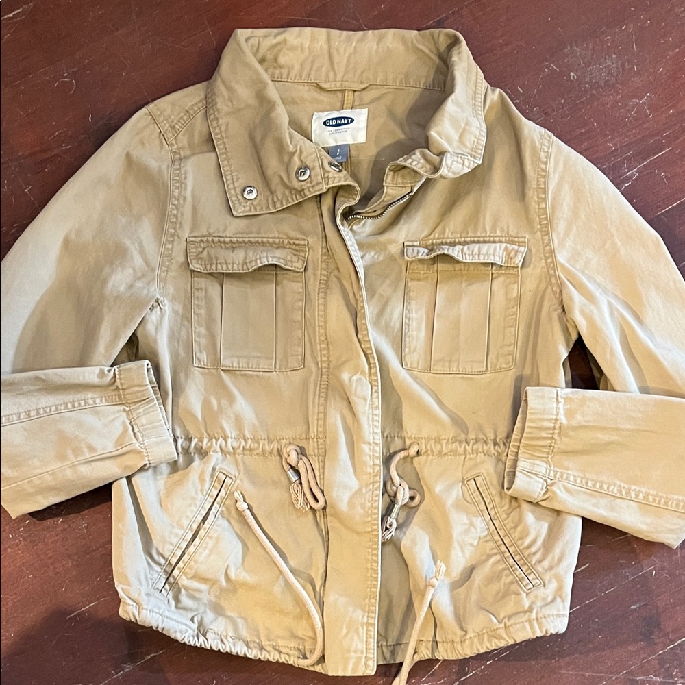 🌻3/$15🌻 Old Navy Khaki Utility Jacket